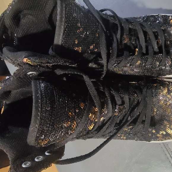 Supra glitter high tops *size 8 in women's - Picture 4 of 7